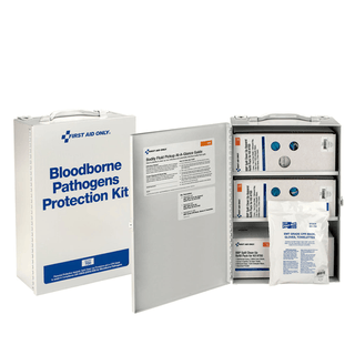 FIRST AID ONLY/ACME UNITED SPILL CLEAN UP KITBBP Spill Clean Up Cabinet, Metal Case (DROP SHIP ONLY$150 Minimum Order) | Quantity - 1x EA