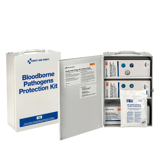 FIRST AID ONLY/ACME UNITED SPILL CLEAN UP KITBBP Spill Clean Up Cabinet, Metal Case (DROP SHIP ONLY$150 Minimum Order) | Quantity - 1x EA