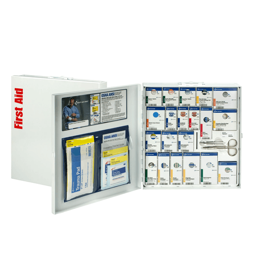 FIRST AID ONLY/ACME UNITED SMART COMPLIANCE CABINETSLarge Metal Smart Compliance Cabinet, ANSI A+ w/ Meds (DROP SHIP ONLY$150 Minimum Order) | Quantity - 1x EA