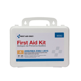 FIRST AID ONLY/ACME UNITED ANSI/OSHA COMPLIANT PACKAGE25 Person First Aid Kit, ANSI A+, Plastic Case  (DROP SHIP ONLY$150 Minimum Order) | Quantity - 1x EA