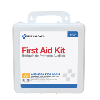FIRST AID ONLY/ACME UNITED ANSI/OSHA COMPLIANT PACKAGE50 Person First Aid Kit, ANSI A+, Plastic Case  (DROP SHIP ONLY$150 Minimum Order) | Quantity - 1x EA