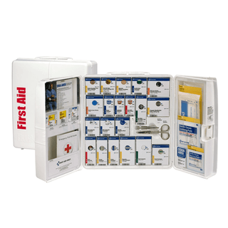 FIRST AID ONLY/ACME UNITED SMART COMPLIANCE CABINETSLarge Plastic Smart Compliance Cabinet, w/o Meds, ANSI 2021 Class A+ (DROP SHIP ONLY$150 Minimum Order) | Quantity - 1x CS