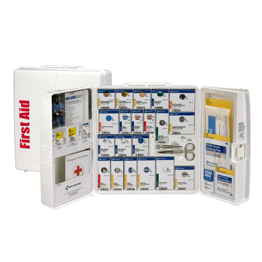 FIRST AID ONLY/ACME UNITED SMART COMPLIANCE CABINETSLarge Plastic Smart Compliance Cabinet, w/o Meds, ANSI 2021 Class A+ (DROP SHIP ONLY$150 Minimum Order) | Quantity - 1x CS