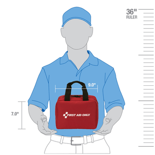 FIRST AID ONLY/ACME UNITED FIRST AID KITSFirst Aid Kit, 50 Person, ANSI A+, Fabric Case (DROP SHIP ONLY$150 Minimum Order) | Quantity - 1x EA