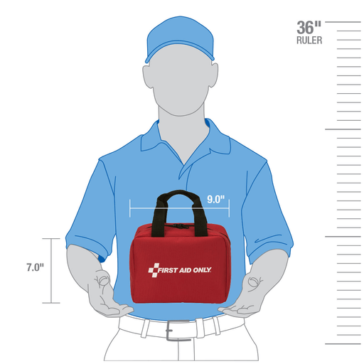 FIRST AID ONLY/ACME UNITED FIRST AID KITSFirst Aid Kit, 50 Person, ANSI A+, Fabric Case (DROP SHIP ONLY$150 Minimum Order) | Quantity - 1x EA