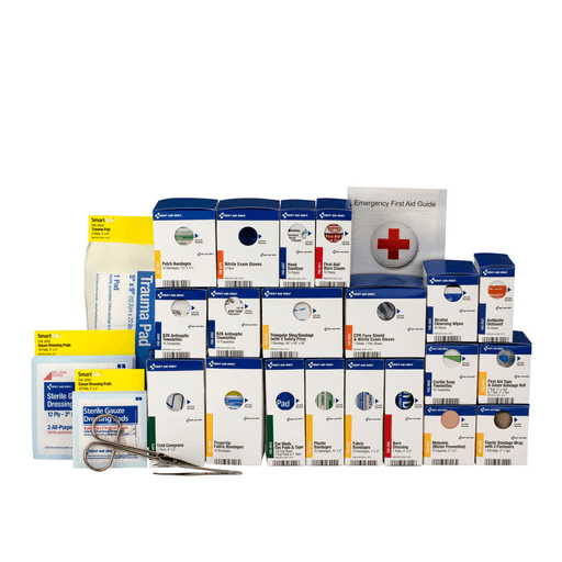 FIRST AID ONLY/ACME UNITED SMART COMPLIANCE CABINETSSmart Compliance Refill Pack, Large, w/o Meds, ANSI A+  (DROP SHIP ONLY$150 Minimum Order) | Quantity - 1x EA