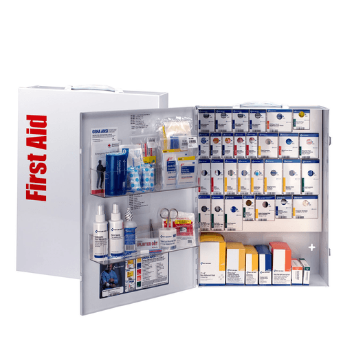 FIRST AID ONLY/ACME UNITED TRAVEL & SPECIALTY KITSSmart Compliance General Business First Aid Cabinet without Meds, XL, Metal (DROP SHIP ONLY$150 Minimum Order) | Quantity - 1x EA
