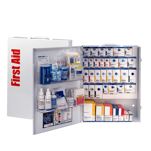 FIRST AID ONLY/ACME UNITED SMART COMPLIANCE CABINETSMetal Smart Compliance Food Service First Aid Cabinet, w/o Meds, XL (DROP SHIP ONLY$150 Minimum Order) | Quantity - 1x EA
