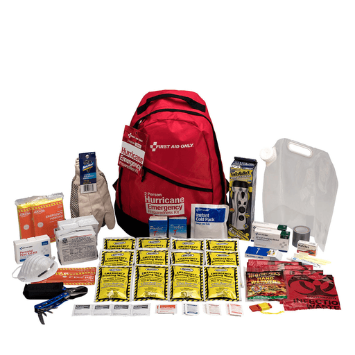 FIRST AID ONLY/ACME UNITED PERSONAL EMERGENCY PREPAREDNESS KITSEmergency Preparedness Backpack Hurricane, 2-Person (DROP SHIP ONLY$150 Minimum Order) | Quantity - 1x EA