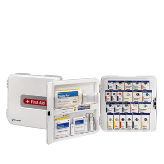 FIRST AID ONLY/ACME UNITED SMART COMPLIANCE CABINETS - Large Plastic Smart Compliance Cabinet, w/o Meds, ANSI 2021 Class A+ (DROP SHIP ONLY - $150 Minimum Order) | Quantity - 1x CS