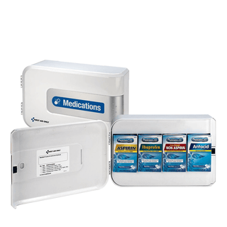 FIRST AID ONLY/ACME UNITED SMART COMPLIANCE CABINETS - Large Plastic Smart Compliance Cabinet, without Meds (DROP SHIP ONLY - $150 Minimum Order) | Quantity - 1x EA