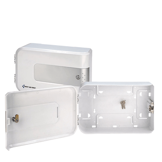 FIRST AID ONLY/ACME UNITED SMART COMPLIANCE CABINETSSmart Compliance Complete Empty Lockable Cabinet, Plastic (DROP SHIP ONLY$150 Minimum Order) | Quantity - 1x EA