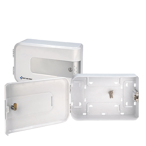 FIRST AID ONLY/ACME UNITED SMART COMPLIANCE CABINETSSmart Compliance Complete Empty Lockable Cabinet, Plastic (DROP SHIP ONLY$150 Minimum Order) | Quantity - 1x EA