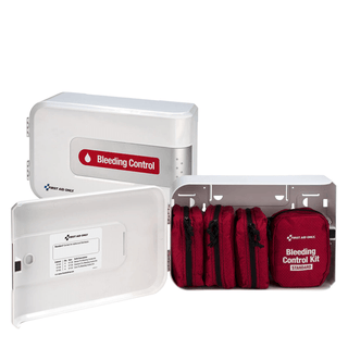 FIRST AID ONLY/ACME UNITED BLEEDING CONTROL KITS - Bleeding Control Cabinet, Deluxe Pro (DROP SHIP ONLY - $150 Minimum Order) | Quantity - 1x EA