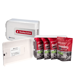 FIRST AID ONLY/ACME UNITED BLEEDING CONTROL KITS - Bleeding Control Cabinet, Deluxe Pro (DROP SHIP ONLY - $150 Minimum Order) | Quantity - 1x EA