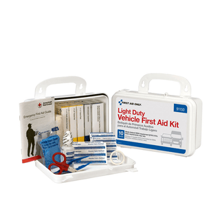 FIRST AID ONLY/ACME UNITED FIRST AID KITS10 Person Light Duty Vehicle First Aid Kit, Plastic (DROP SHIP ONLY$150 Minimum Order) | Quantity - 1x EA