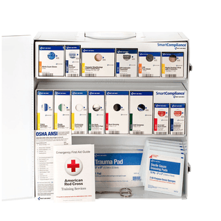 FIRST AID ONLY/ACME UNITED SMART COMPLIANCE CABINETSSmart Compliance RetroFit Grid Business, w/o Meds, ANSI A (DROP SHIP ONLY$150 Minimum Order) | Quantity - 1x EA