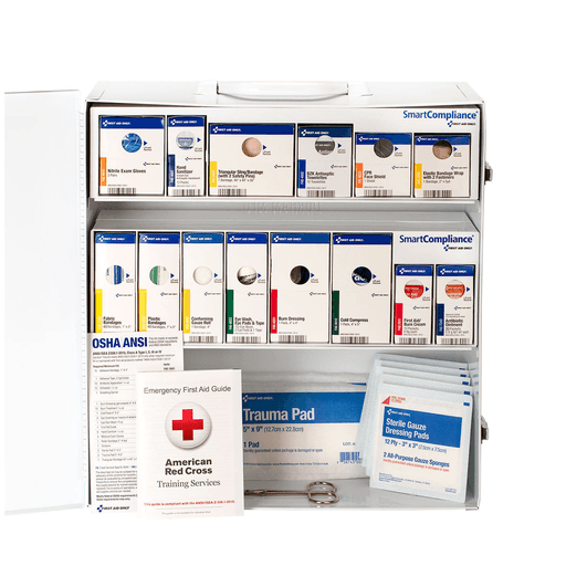 FIRST AID ONLY/ACME UNITED SMART COMPLIANCE CABINETSSmart Compliance RetroFit Grid Business, w/o Meds, ANSI A (DROP SHIP ONLY$150 Minimum Order) | Quantity - 1x EA