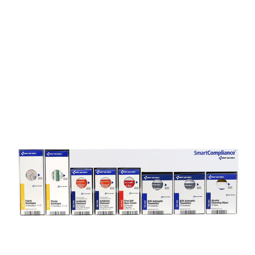 FIRST AID ONLY/ACME UNITED SMART COMPLIANCE CABINETSSmart Compliance RetroFit Grid, Clean, Treat & Protect (DROP SHIP ONLY$150 Minimum Order) | Quantity - 1x EA