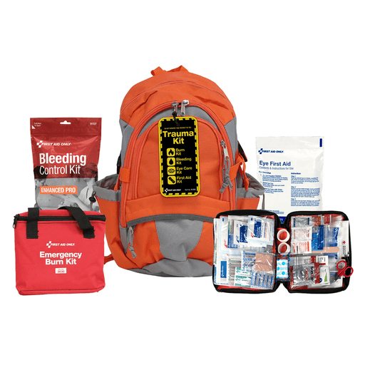 FIRST AID ONLY/ACME UNITED WOUND CARE - Trauma Backpack Kit (DROP SHIP ONLY - $150 Minimum Order) | Quantity - 1x EA
