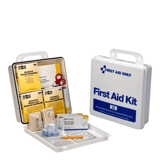 FIRST AID ONLY/ACME UNITED INDUSTRIAL KITS - Loggers First Aid Kit, 25 Person, Metal Case (DROP SHIP ONLY - $150 Minimum Order) | Quantity - 1x EA