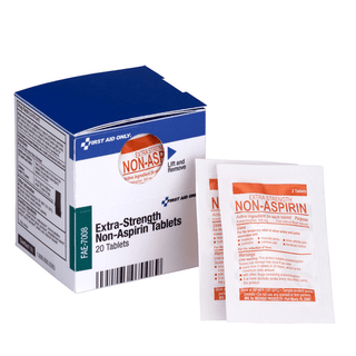 FIRST AID ONLY/ACME UNITED REFILL ITEMS FOR KITSSC Refill, Includes: Extra Strength Non-Aspirin, 2/pk, 10pk/bx, 24bx/cs (DROP SHIP ONLY$150 Minimum Order) | Quantity - 1x CS