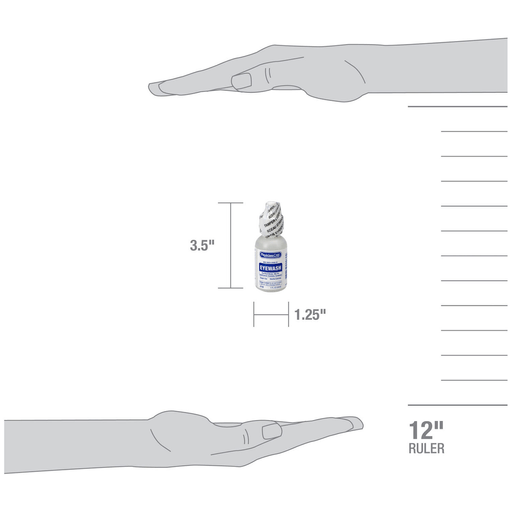 FIRST AID ONLY/ACME UNITED REFILL ITEMS FOR KITSEyewash Bottle, Screw Cap, 1oz  , 144/cs (DROP SHIP ONLY$150 Minimum Order) | Quantity - 1x CS