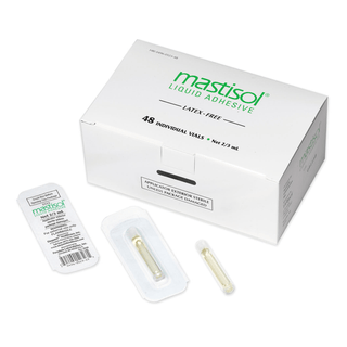 FERNDALE MASTISOL MEDICAL ADHESIVE - Medical Adhesive, 2/3mL Vials, Sterile, 48/bx  (US Only-No Puerto Rico) (HAZMAT Fees Apply, cannot ship via Air or to AK, GU, HI, MP, PR, VI) | Quantity - 1x BX