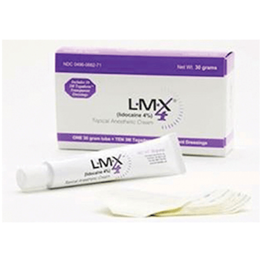 FERNDALE LMX4 TOPICAL ANESTHETIC CREAM - Anesthetic Cream with Transparent Dressings, 30g Tube (US Only-No Puerto Rico) | Quantity - 1x EA