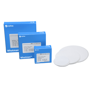 CYTIVA CELLULOSE FILTER PAPERS - Filter Circles, 50mm Dia, Ashless Grade 589/2, 100/pk | Quantity - 1x PK