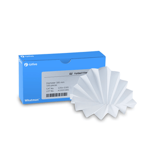 CYTIVA GRADE 4V QUALITATIVE FILTER PAPERS - Grade 4V Folded Filter Paper,  Circle 18.5cm, 100/pk | Quantity - 1x PK
