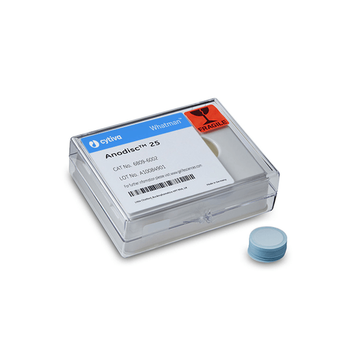 CYTIVA MEMBRANE FILTER PAPERSFilter Circles, 47mm Dia, Anopore Inorganic Anodisc 47, 0.1m Pore Size, 50/pk | Quantity - 1x PK
