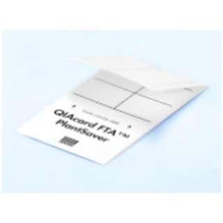 QIAGEN FTA NUCLEIC ACID COLLECTION - FTA PlantSaver Card, 4 Sample Areas, 100/pk (US Only) | Quantity - 1x PK