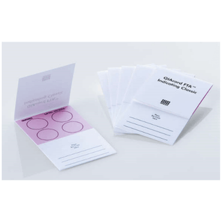 QIAGEN FTA NUCLEIC ACID COLLECTION - Indicating FTA Classic Card, 125l Sample Area, 500l Total Volume, 4 Sample Areas, 100/pk (US Only) | Quantity - 1x PK
