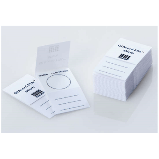 QIAGEN FTA NUCLEIC ACID COLLECTION - FTA Micro Card, 125l Sample Area, 125l Total Volume, 100/pk (US Only) | Quantity - 1x PK