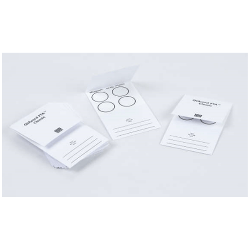 QIAGEN FTA NUCLEIC ACID COLLECTION - FTA Classic Card, 125l Sample Area, 500l Total Volume, 4 Sample Areas, 25/pk (US Only) | Quantity - 1x PK