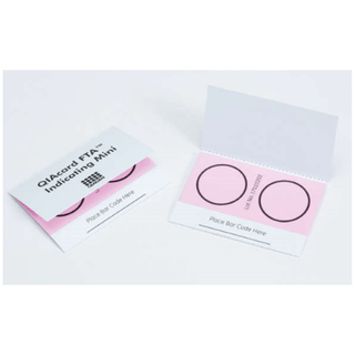 QIAGEN FTA NUCLEIC ACID COLLECTION - Indicating FTA Mini Card, 125l Sample Area, 250l Total Volume, 2 Sample Areas, 25/pk (US Only) | Quantity - 1x PK