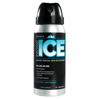 GEBAUER INSTANT ICE - Medium Stream, 3.9 fl oz (115ml), Aerosol Can, 12/dz   (Item is considered HAZMAT and cannot ship via Air or to AK, GU, HI, PR, VI - See Vendor Information Page for more details) (Item is Non-Returnable) | Quantity - 1x DZ