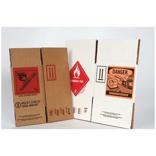 GEBAUER SHIPPER BOXES - UN 4 Packer Shipper Box For Ethyl Chloride Accu-Stream 360 Cans, 25/pk (0386-0001-11 & 0386-0001-13) | Quantity - 1x PK