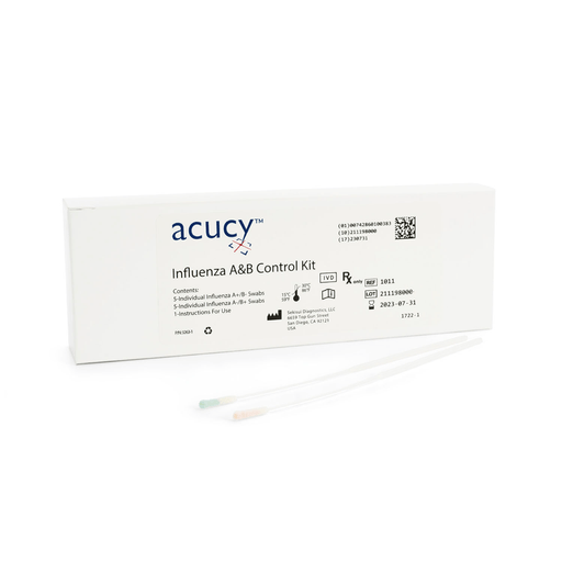 SEKISUI ACUCY READER SYSTEMAcucy Influenza Flu A&B Control Kit, Includes: (5) Flu A Positive Control Swabs & (5) Flu B Positive Control Swabs | Quantity - 1x PK