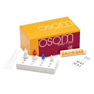 SEKISUI OSOM STREP A TESTStrep A CLIA Waived, Includes 2 Additional Tests For External QC Testing, 50 tests/kit (Item is considered HAZMAT and cannot ship via Air or to AK, GU, HI, MP, PR, VI) (Item is Non-Returnable & Non-Refundable) | Quantity - 1x KT
