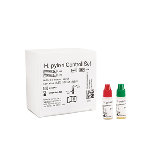 SEKISUI OSOM H. PYLORI - Control Kit Includes: 2mL Positive Control & 2mL Negative Control (Item is Non-Returnable & Non-Refundable) | Quantity - 1x KT