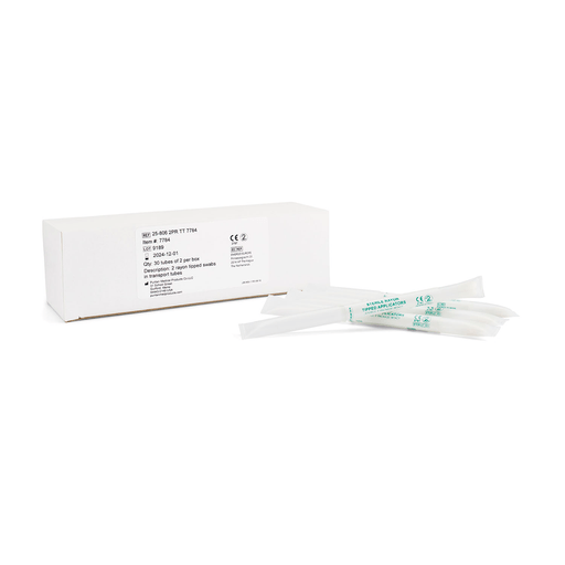 SEKISUI DUAL SWABSDual Swabs: (2) Rayon Swabs in each Plastic Transport Tube, 30 tube/bx | Quantity - 1x BX