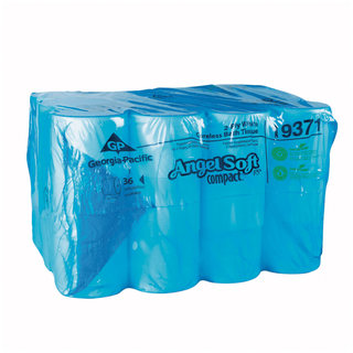 GEORGIA-PACIFIC ANGEL SOFT PS COMPACT CORELESS EMBOSSED BATHROOM TISSUECoreless Bathroom Tissue, 2-Ply, 3.85" x 4.05", 750 sht/rl, 30 rl/cs | Quantity - 1x CS