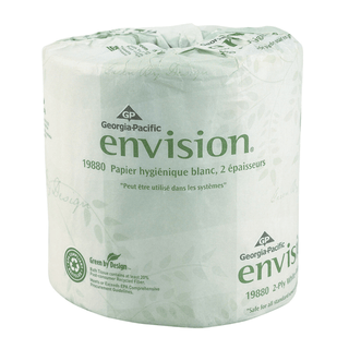 GEORGIA-PACIFIC PACIFIC BLUE BASIC BATHROOM TISSUEEmbossed Bathroom Tissue, 2-Ply, White, 4" x 4.05", 550 sht/rl, 80 rl/cs (20 cs/plt) | Quantity - 1x CS