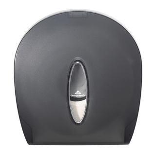 GEORGIA-PACIFIC PAPER TOWEL DISPENSERS - GP Translucent Smoke Jumbo Jr Bathroom Tissue Dispenser, 11.125"W x 5"D x 12.125"H, 1/cs (DROP SHIP ONLY) | Quantity - 1x CS