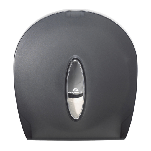 GEORGIA-PACIFIC PAPER TOWEL DISPENSERS - GP Translucent Smoke Jumbo Jr Bathroom Tissue Dispenser, 11.125"W x 5"D x 12.125"H, 1/cs (DROP SHIP ONLY) | Quantity - 1x CS