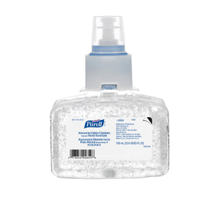GOJO PURELL LTX-7 ADVANCED GREEN CERTIFIED INSTANT HAND SANITIZER - LTX Instant Hand Sanitizer, 700mL, 3/cs (168 cs/plt) (091199) (Item is considered HAZMAT and cannot ship via Air or to AK, GU, HI, MP, PR, VI) | Quantity - 1x CS