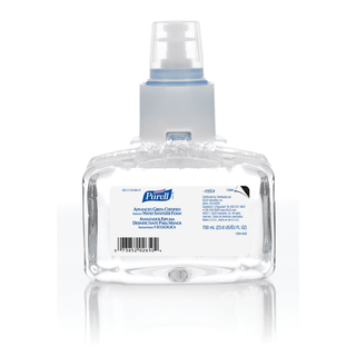 GOJO PURELL LTX-7 ADVANCED GREEN CERTIFIED INSTANT HAND SANITIZER - LTX Instant Foam Hand Sanitizer, 700mL, 3/cs (091200) (HAZMAT Fees Apply, cannot ship via Air or to AK, GU, HI, MP, PR, VI) | Quantity - 1x CS