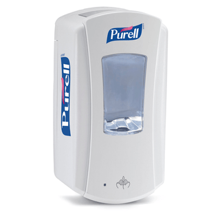 GOJO PURELL LTX-12 DISPENSERS - Dispenser, 1200mL, White/ White, 4/cs (091211) | Quantity - 1x CS